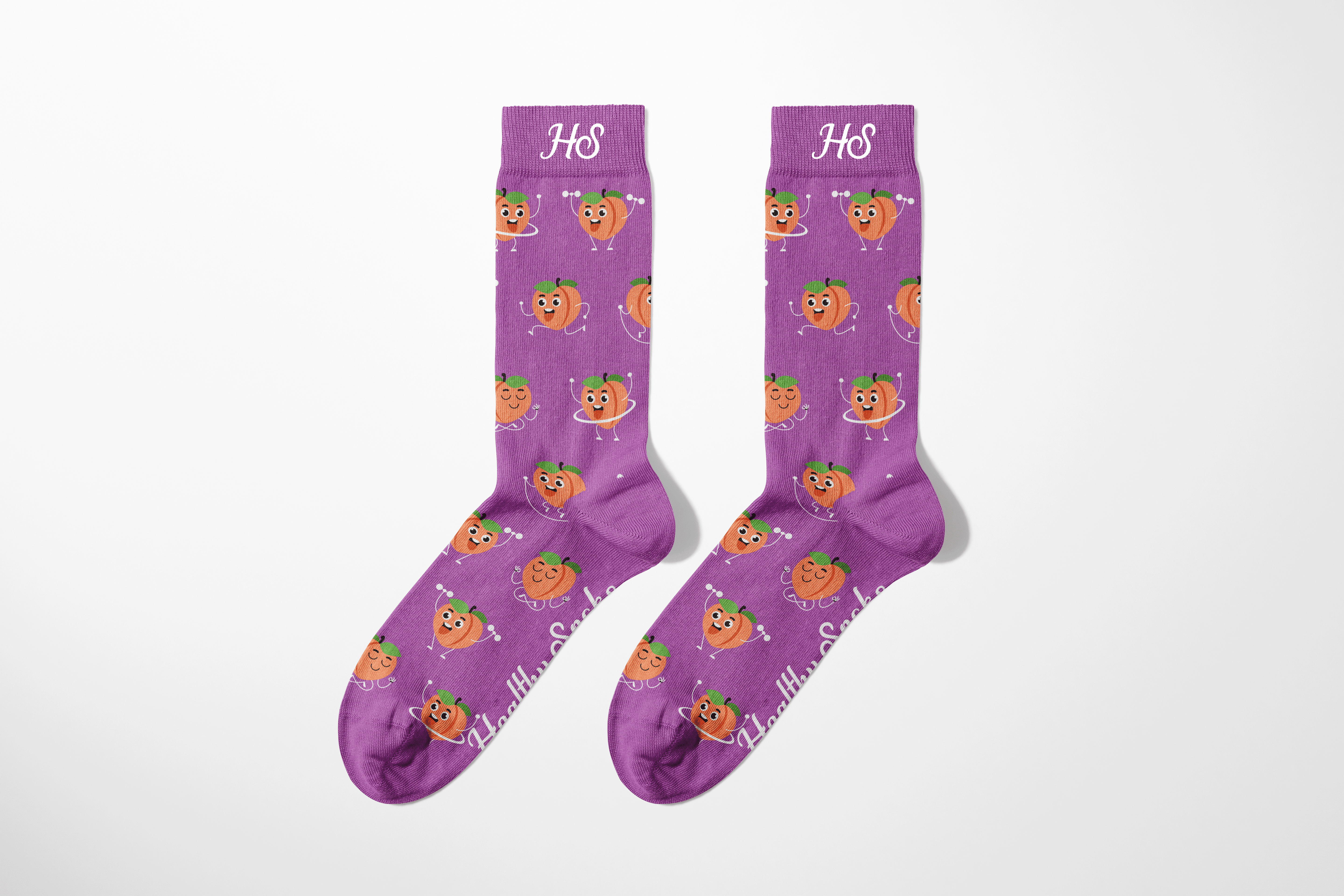 Healthy Lifestyle Sok - Peach