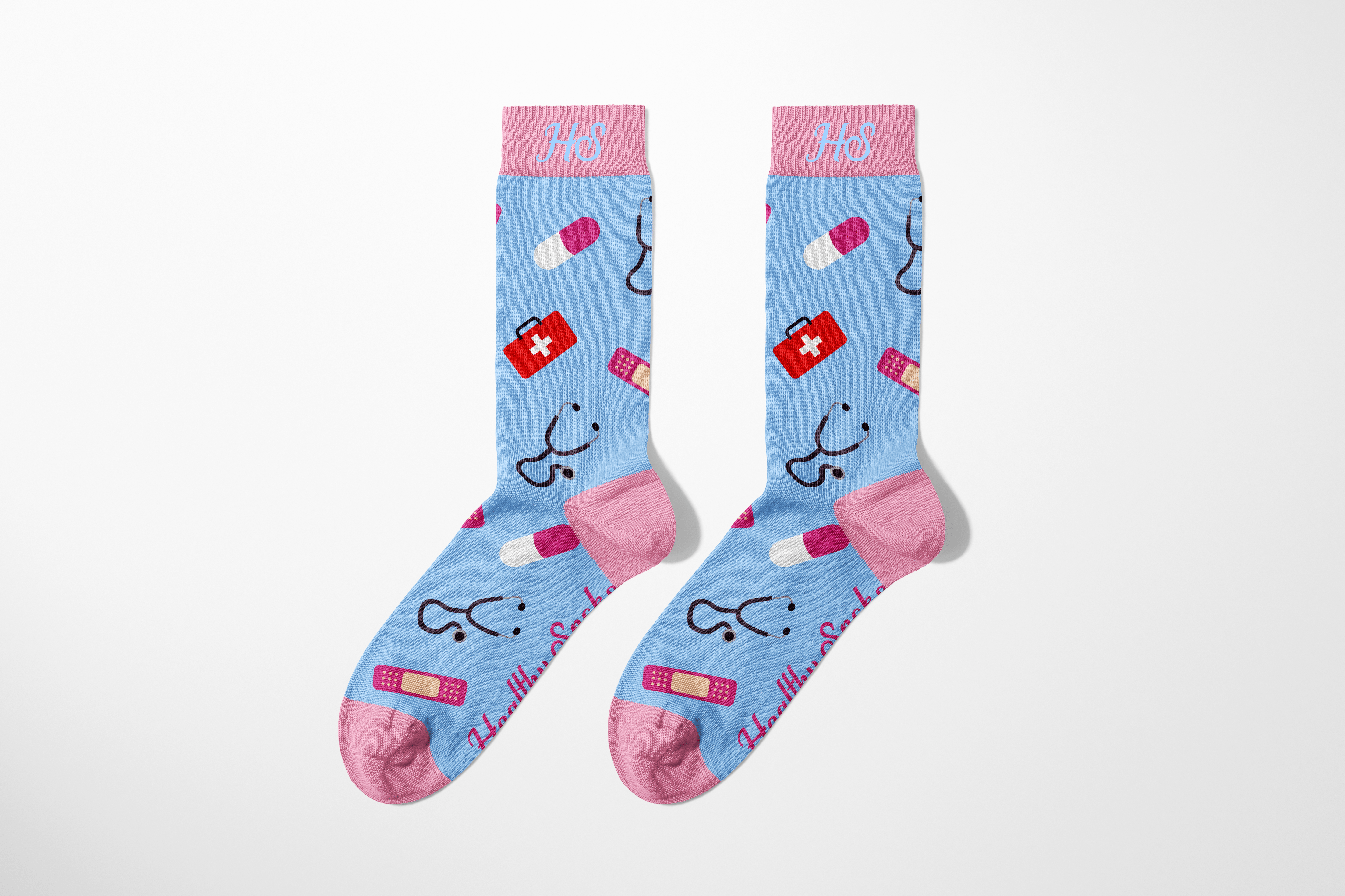 Verpleegkundige Sok - Roze