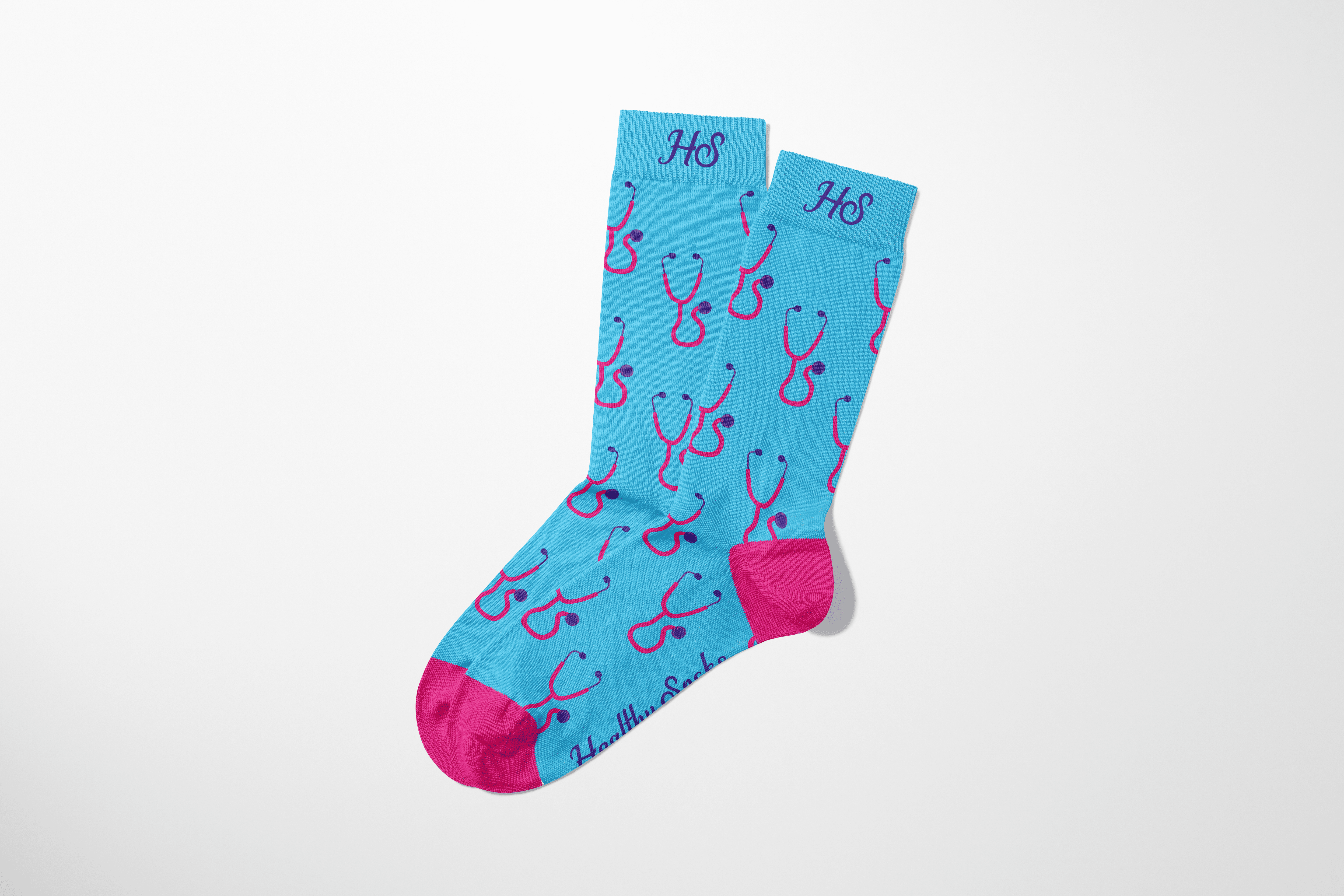 Stethoscoop Sok – Blauw
