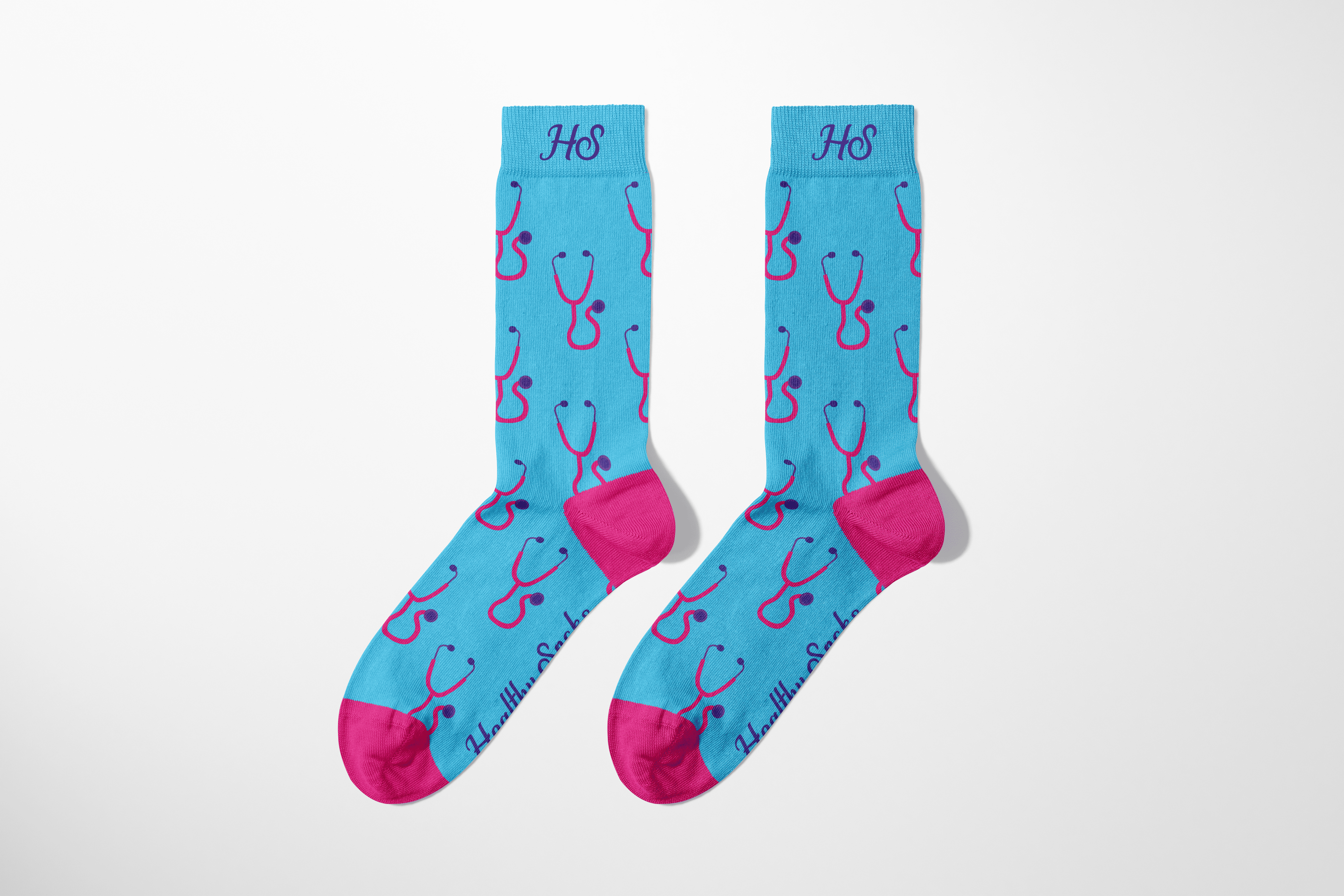 Stethoscoop Sok – Blauw